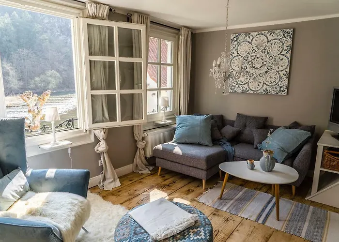 Vakantiehuis Am Fluss. Baubiologisch Renoviert.